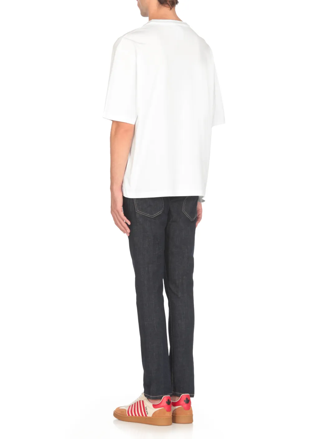 Icon Logo Printed Crewneck T-Shirt