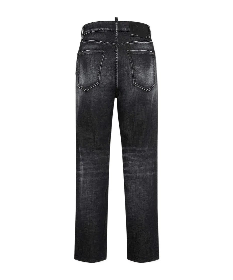 Logo-Patch Denim Jeans