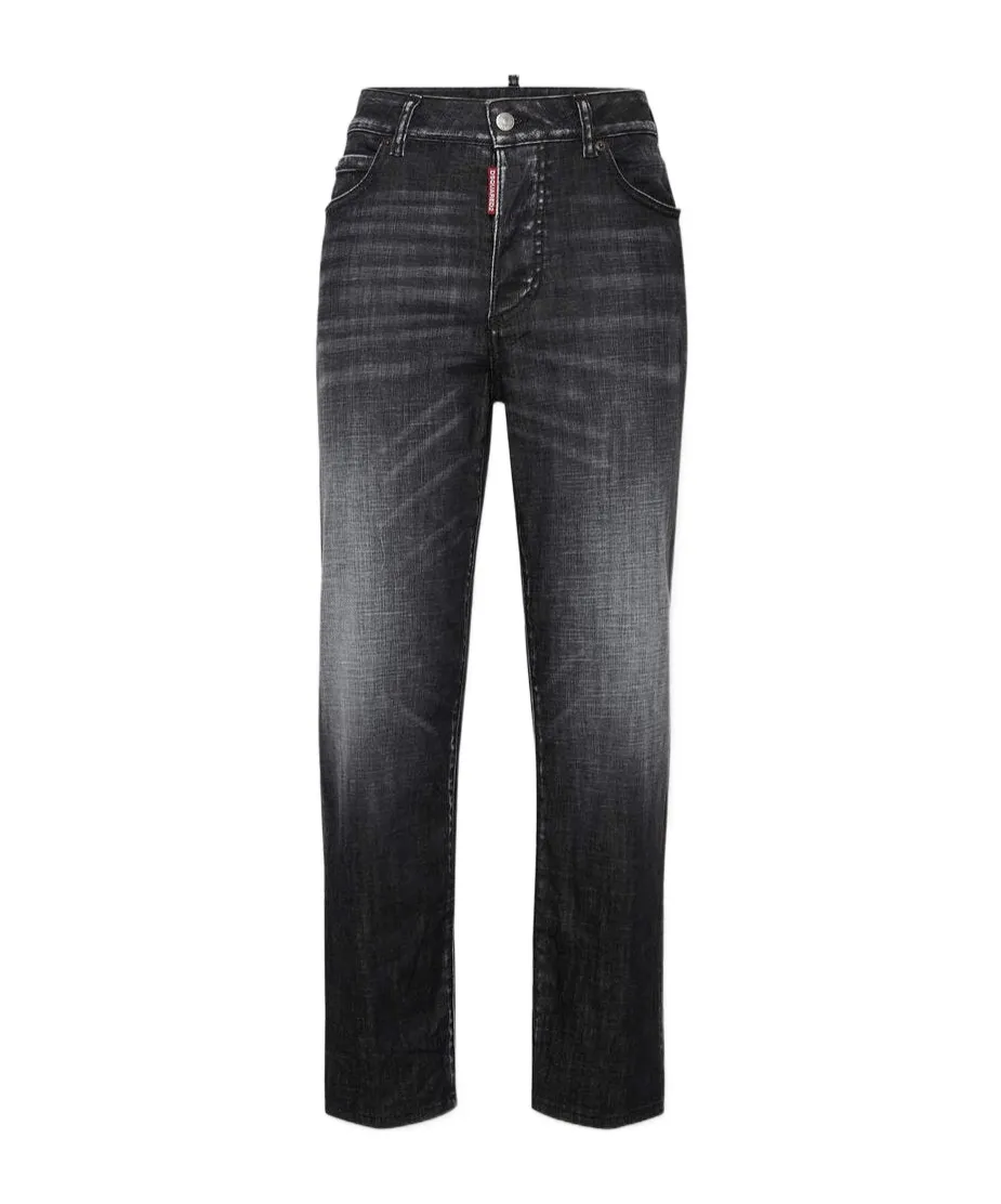 Logo-Patch Denim Jeans
