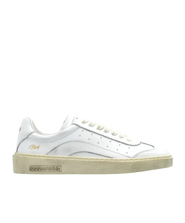 Rider Distressed Low Up Sneakers
