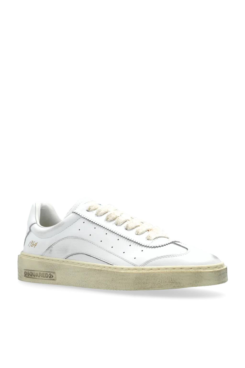 Rider Distressed Low Up Sneakers