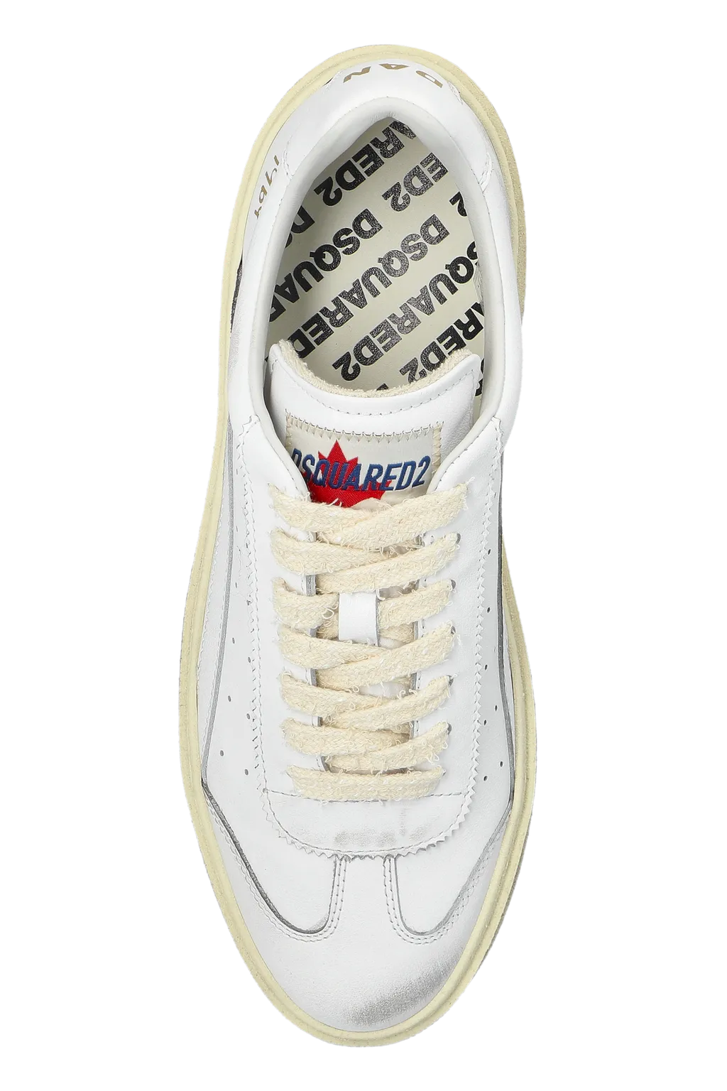 Rider Distressed Low Up Sneakers