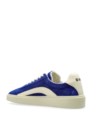 Round-Toe Lace-Up Sneakers