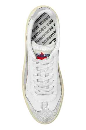 Distressed Lace-Up Sneakers