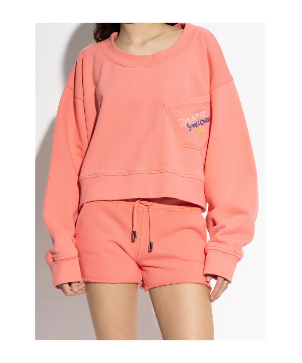 Summer Lovers Dropped Shoulder Sweatshirt