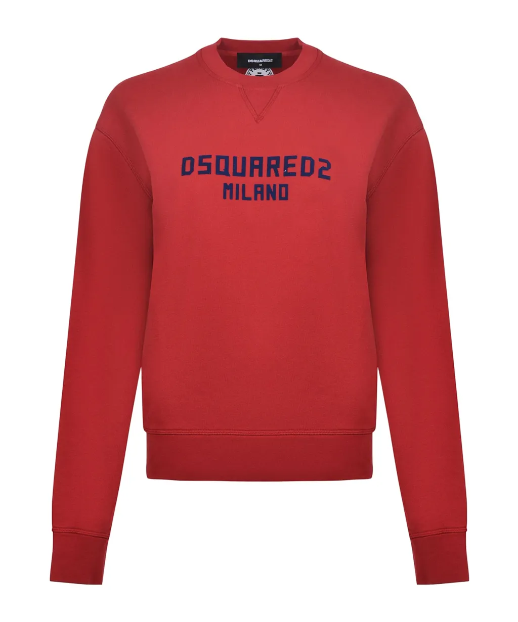 Logo Printed Crewneck Sweatshirt
