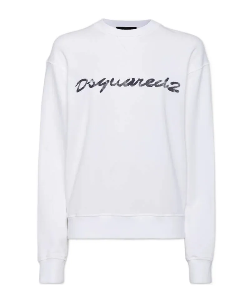 Dyed Just Right Fit Doodle Sweatshirt