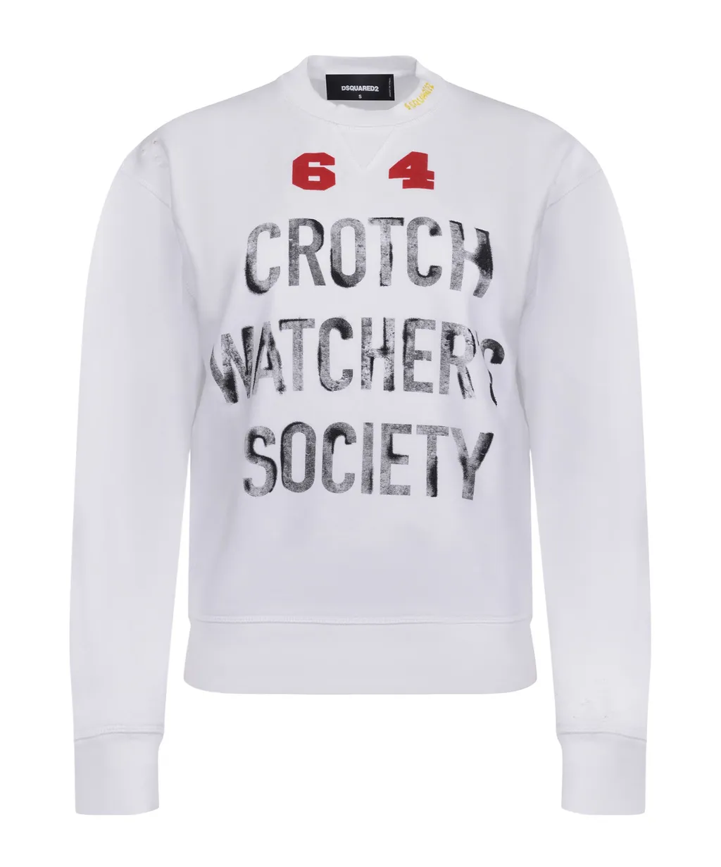Long-Sleeved Crewneck Sweatshirt