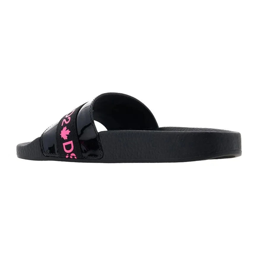 Logo Strap Slippers