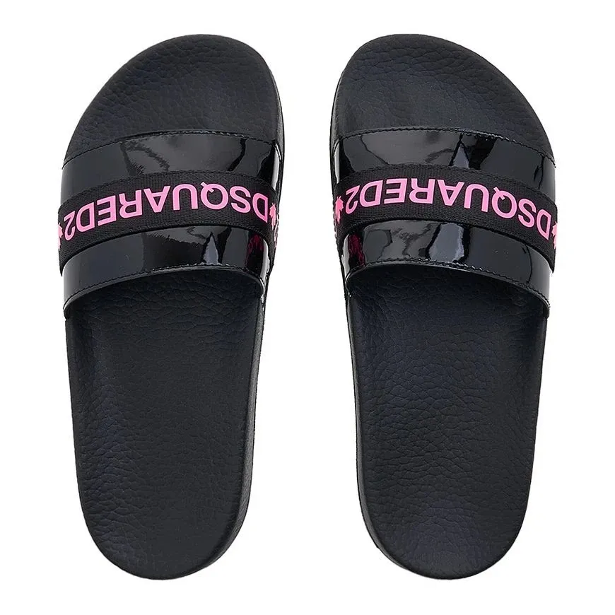 Logo Strap Slippers