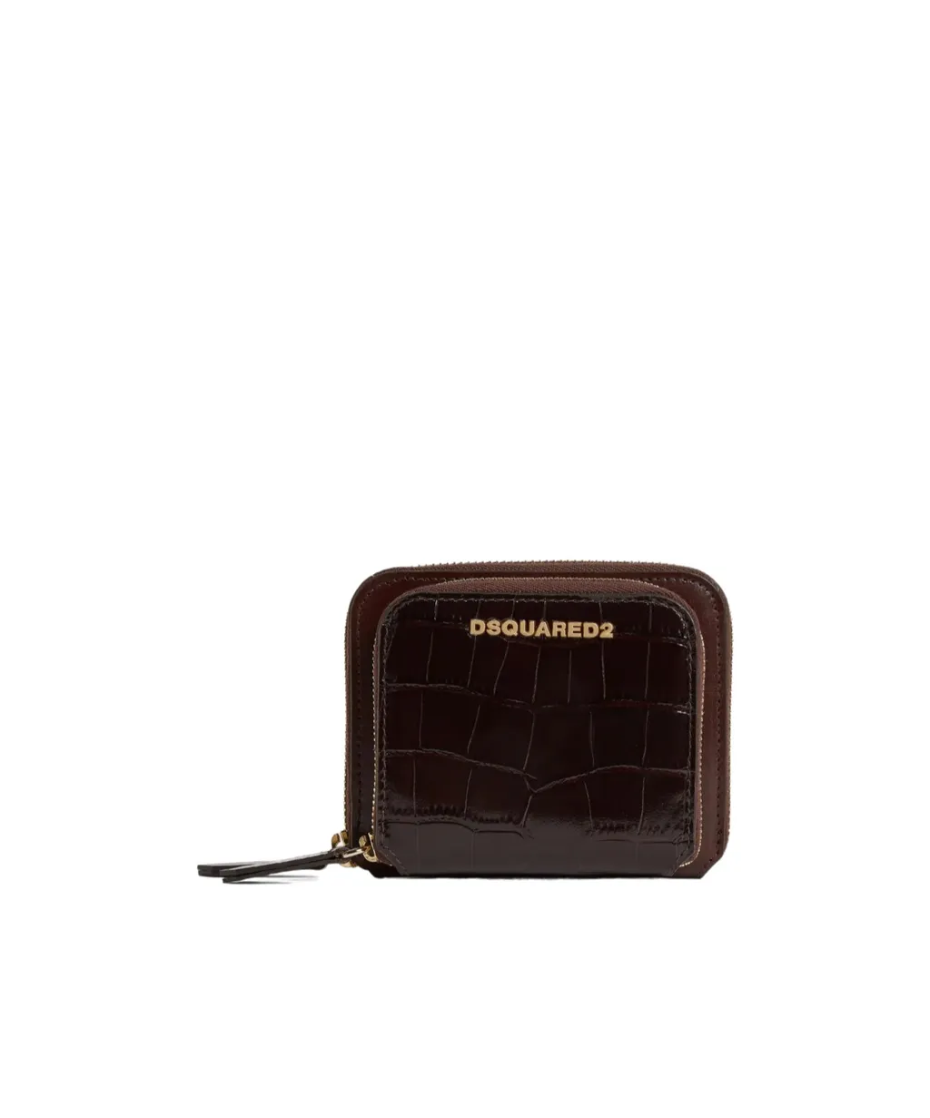 Twin Zip Around Wallet