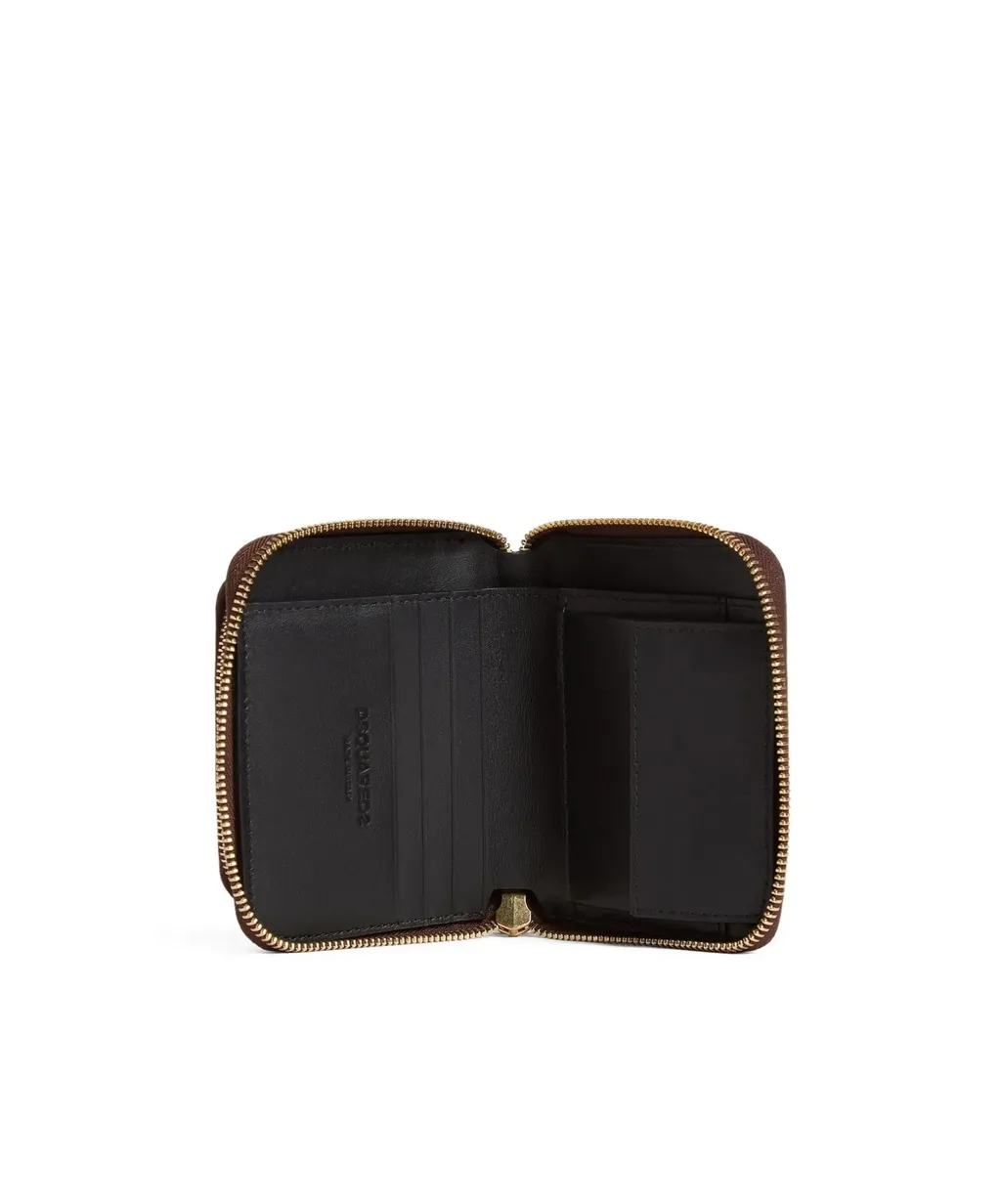 Twin Zip Around Wallet