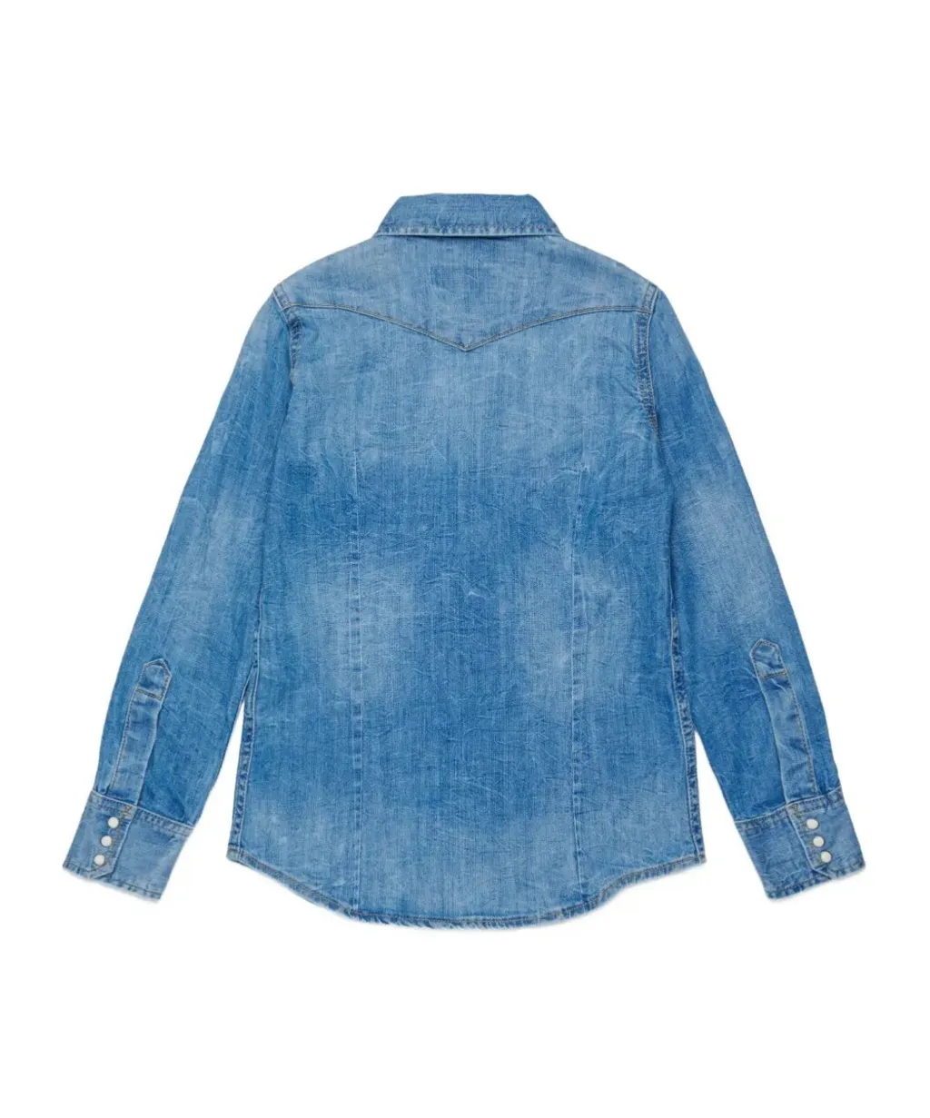 Long Sleeve Denim Shirt