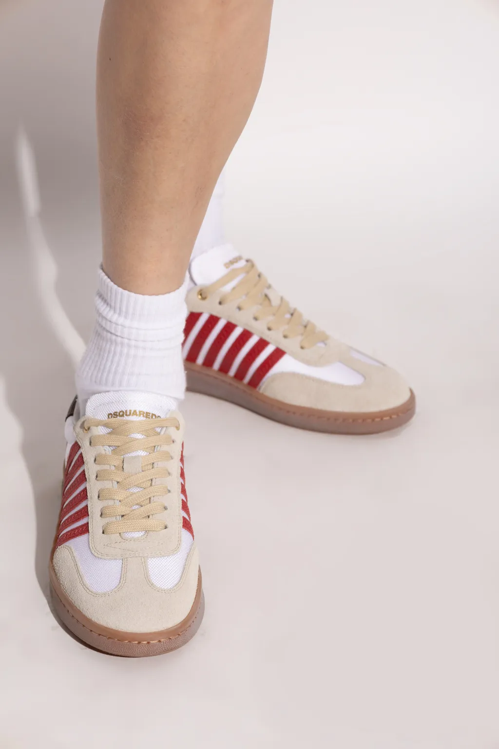 Boxer Lace-Up Sneakers