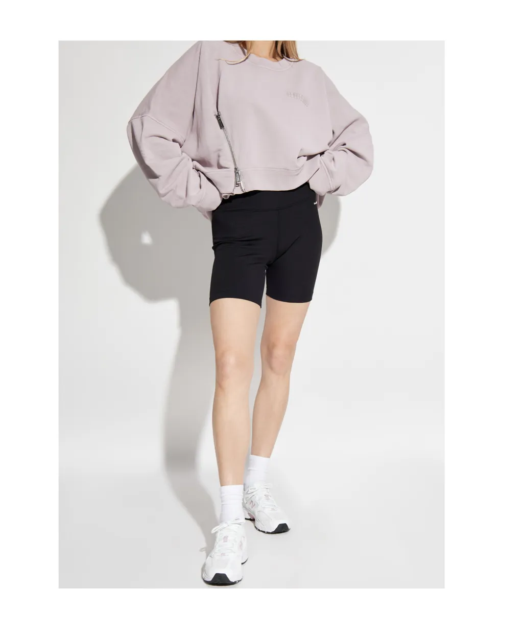 Logo-Embroidered Zip-Detailed Sweatshirt