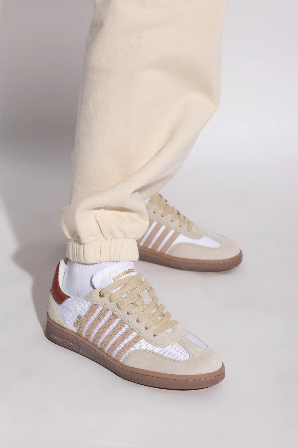 Boxer Lace-Up Sneakers