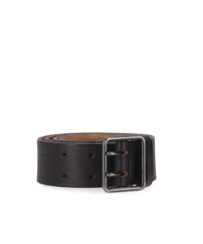 Perforated Leather Belt
