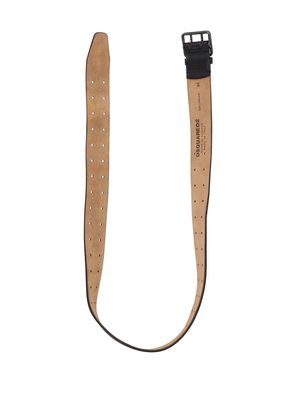 Perforated Leather Belt