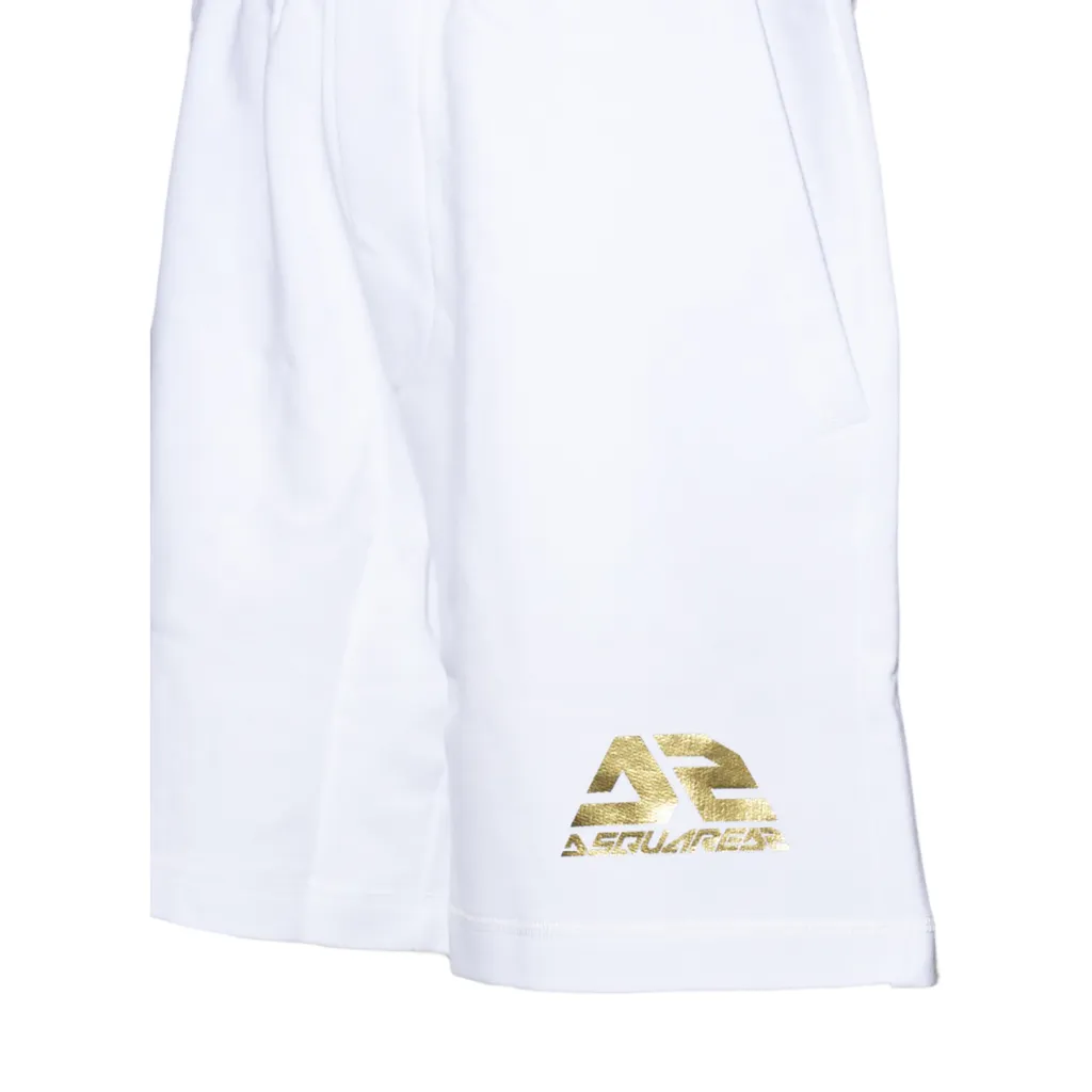 Logo Printed Elasticated Waistband Shorts
