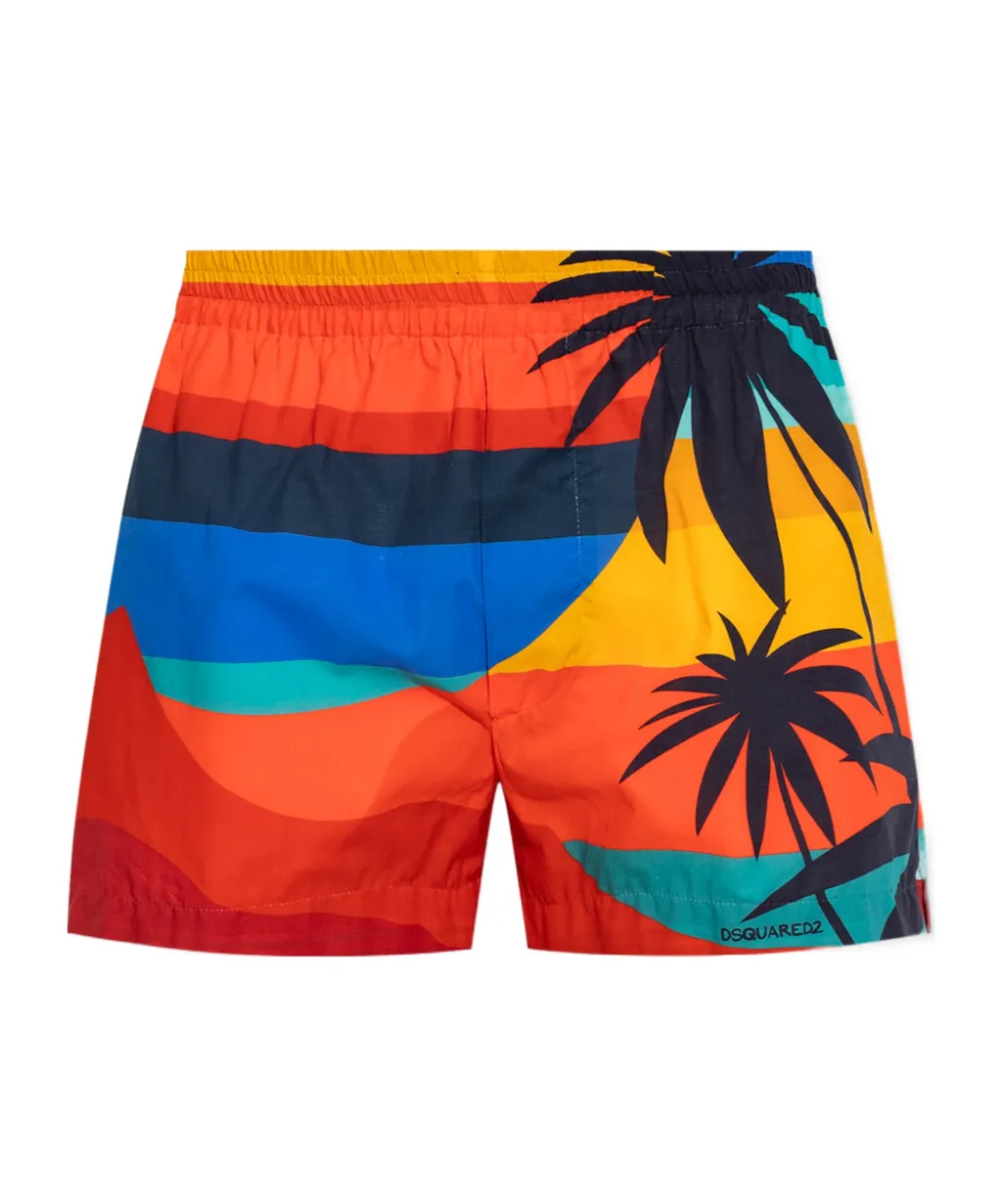 Summer Lovers Sunset Shorts
