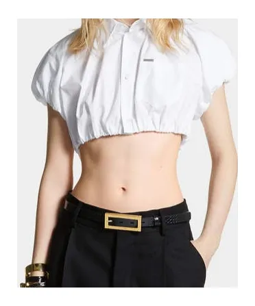 Dsquared2 Baloon Cropped Shirt