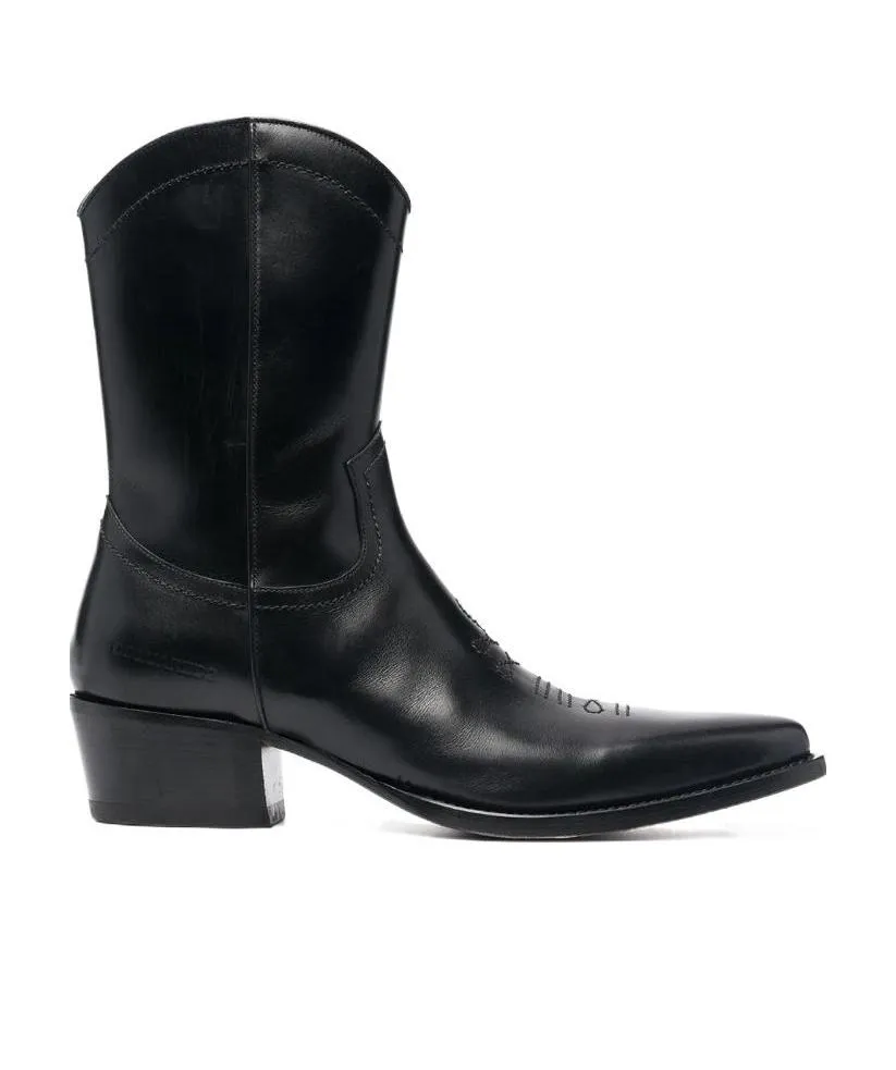 Pointed-Toe Ankle Boots
