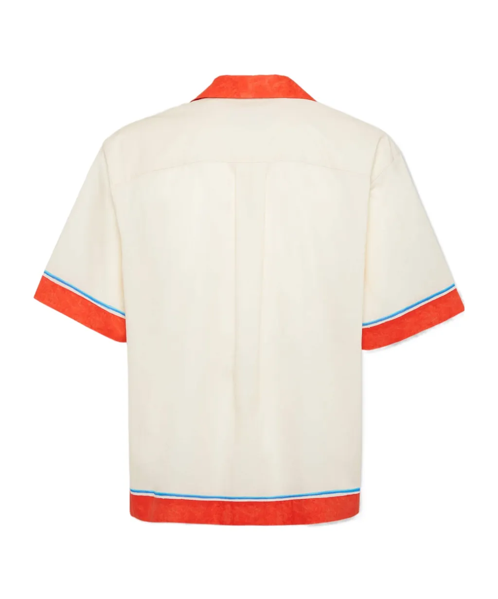 Summer Lovers Drop Shoulder Muslin Bowling Shirt