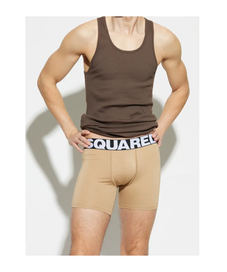 Sleeveless Crewneck Ribbed T-Shirt