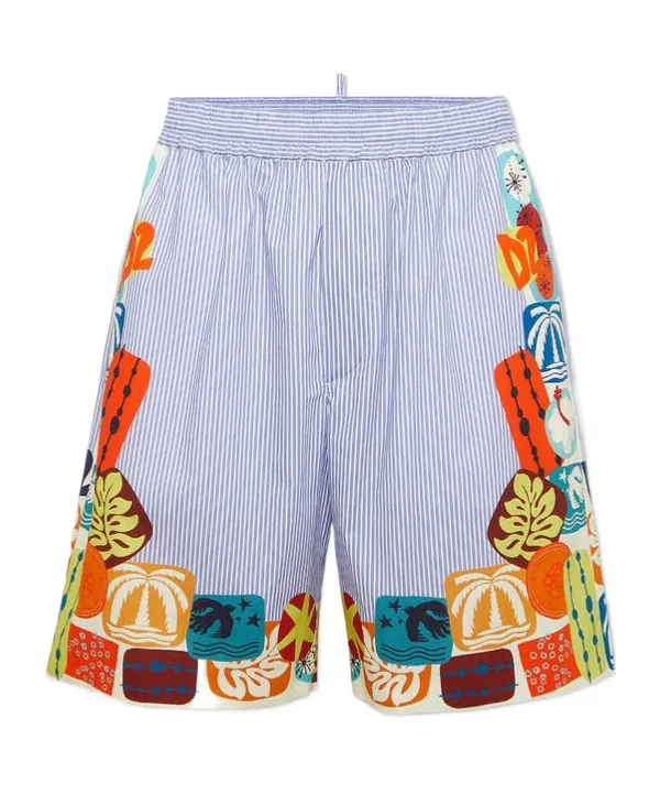 Summer Lovers Pinstriped Boxer Shorts