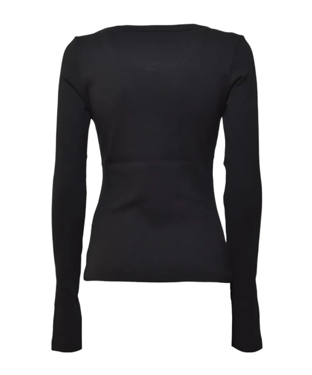 Long-Sleeved Crewneck T-Shirt