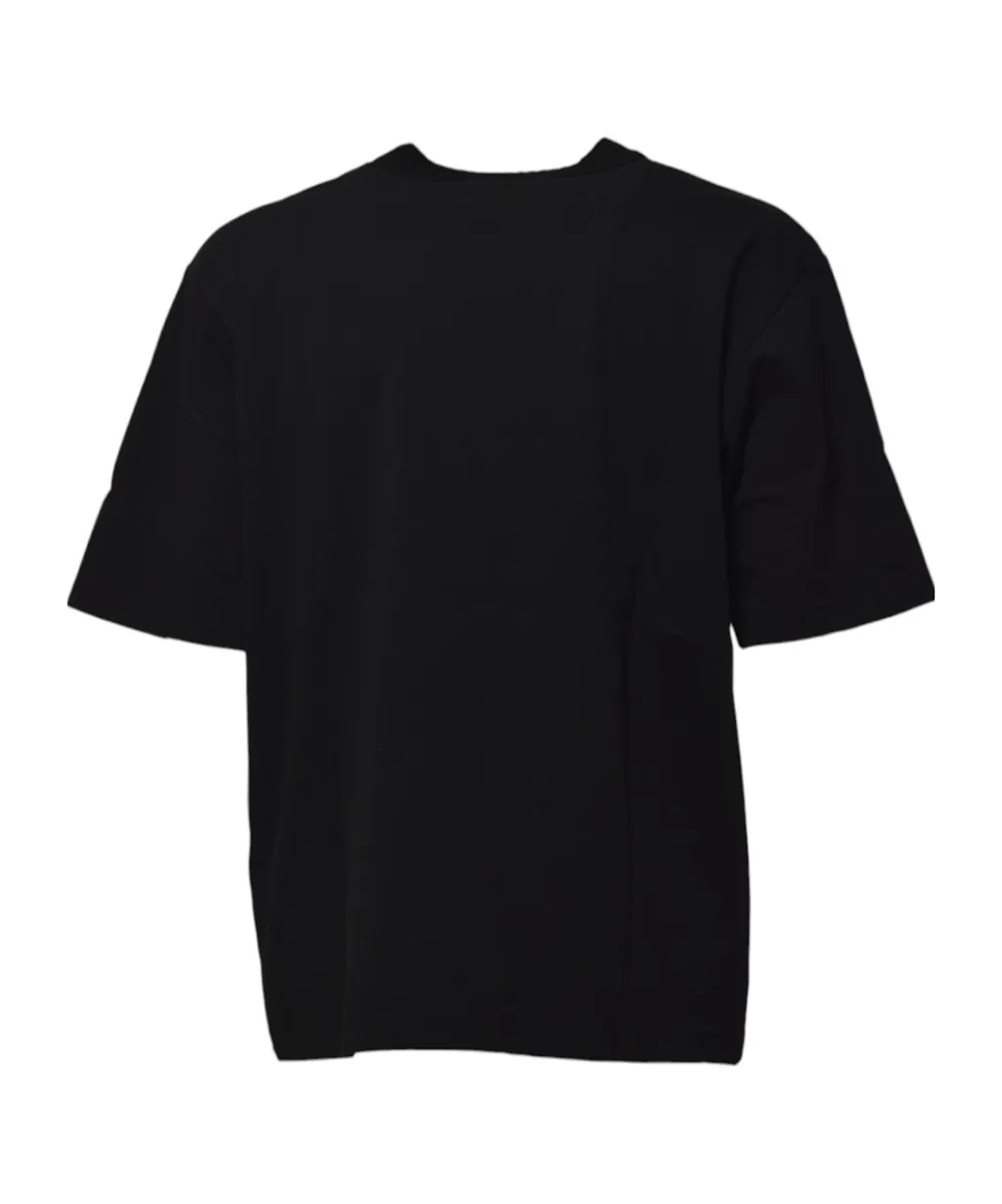 Wash Loose Fit Drawstring Hem T-Shirt