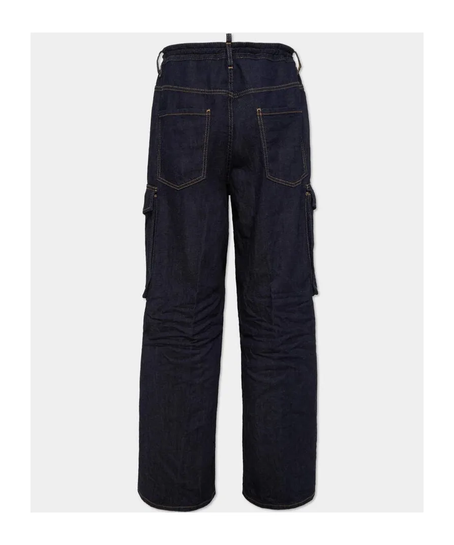 Summer Lovers Loose Cargo Jeans