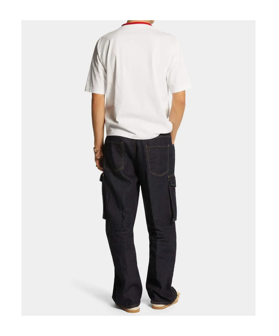 Summer Lovers Loose Cargo Jeans