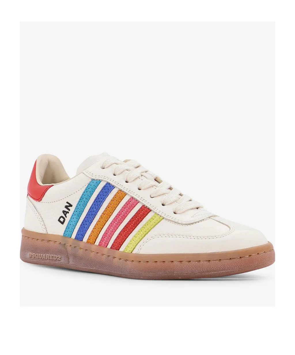 Striped Low-Top Sneakers