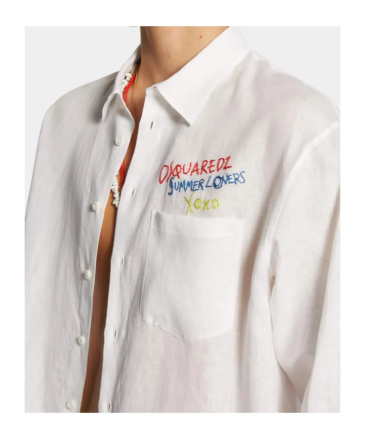 Summer Lovers Oversized Shirt