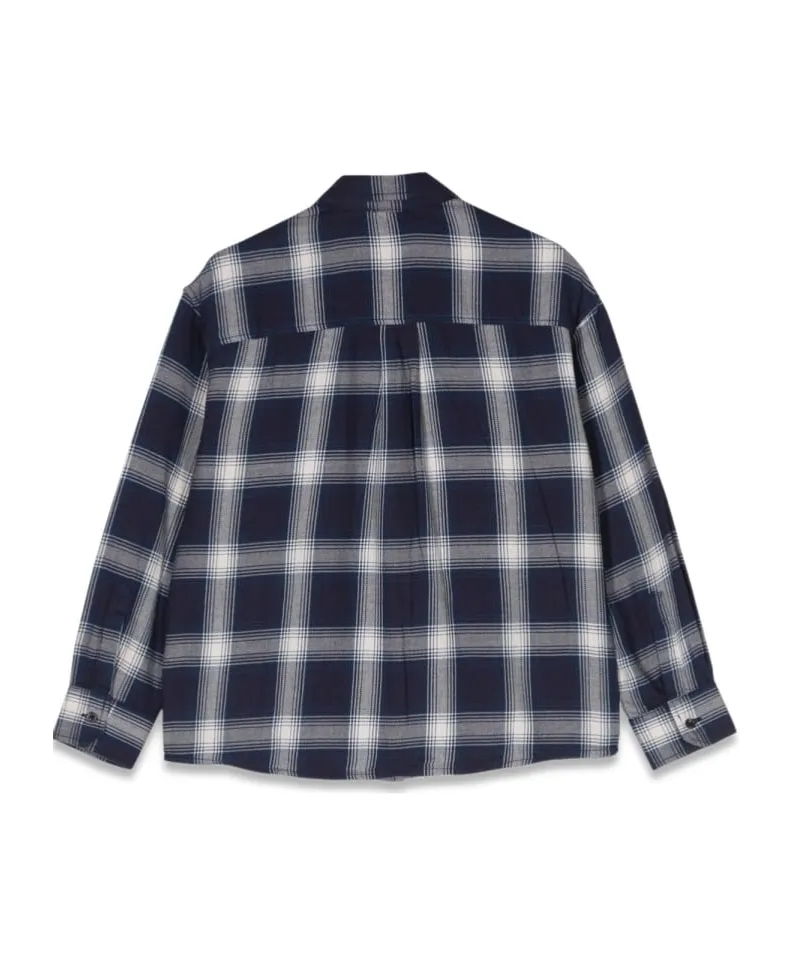 Checked Long-Sleeved Shirt