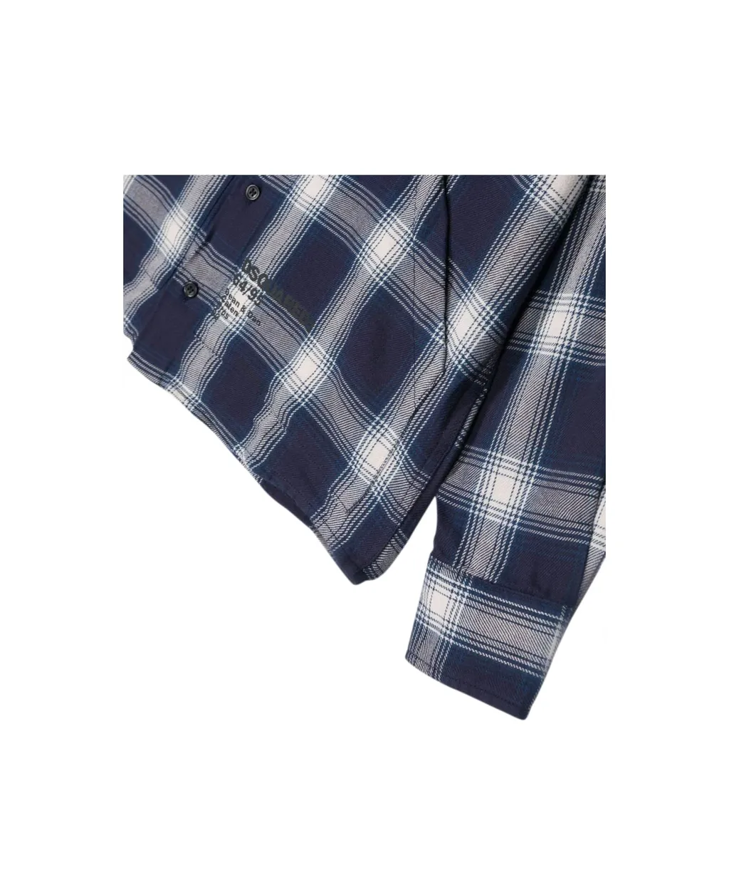 Checked Long-Sleeved Shirt