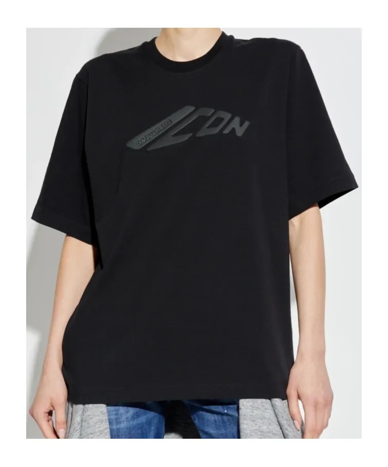 Icon Printed Crewneck T-Shirt