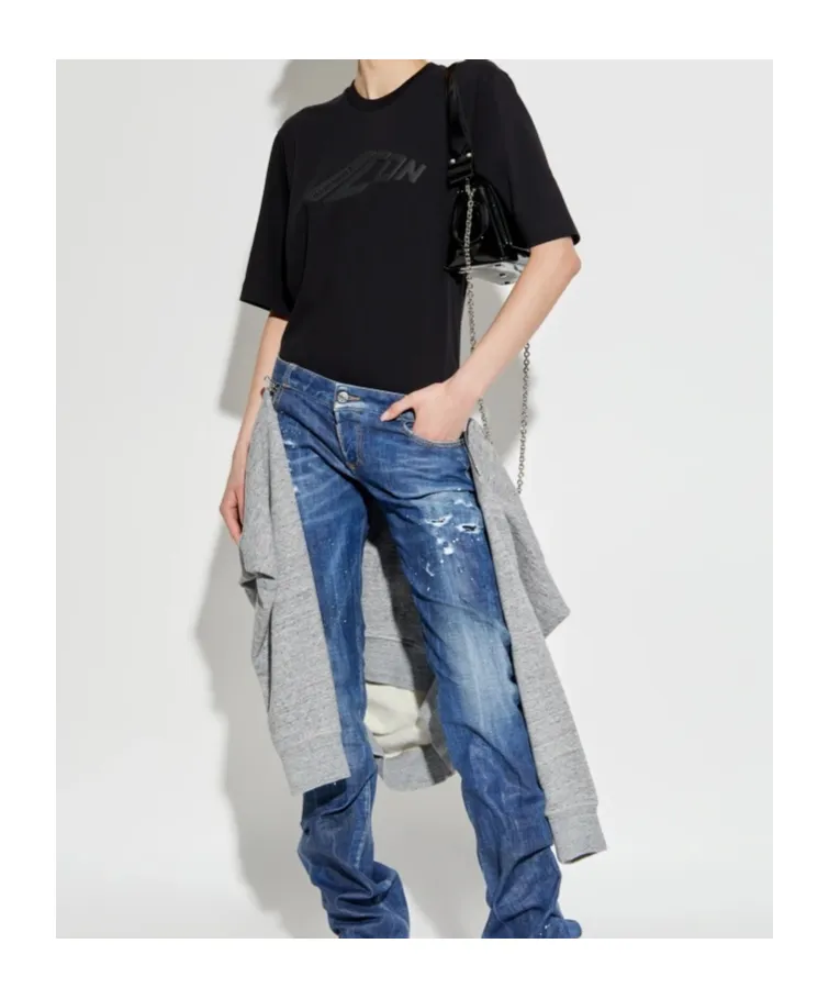 Icon Printed Crewneck T-Shirt