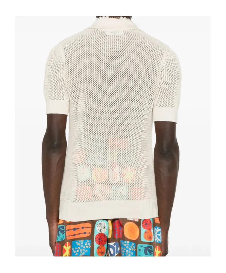 Summer Lovers Knitted Polo Shirt