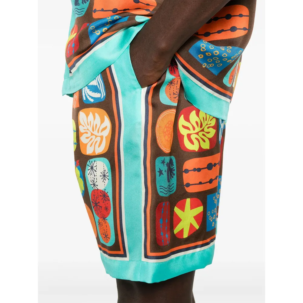 Summer Lovers Elastic Waist Boxer Shorts