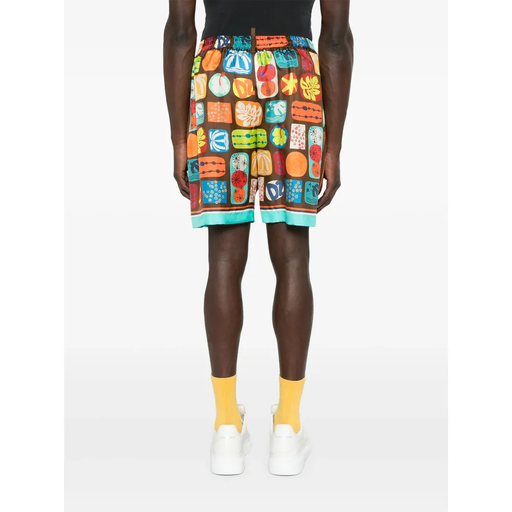 Summer Lovers Elastic Waist Boxer Shorts