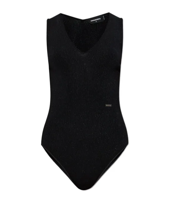 Lurex Thread Bodysuit