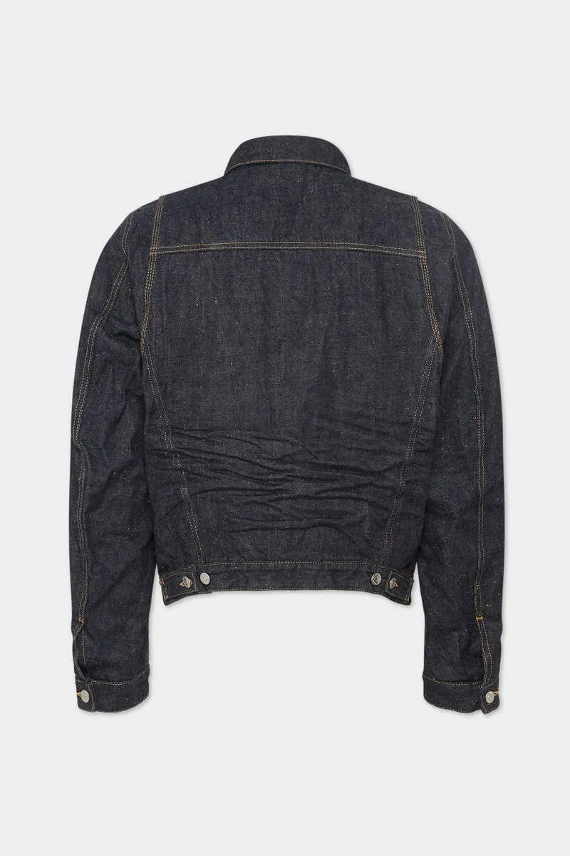 Denim Mini Front Jean Jacket