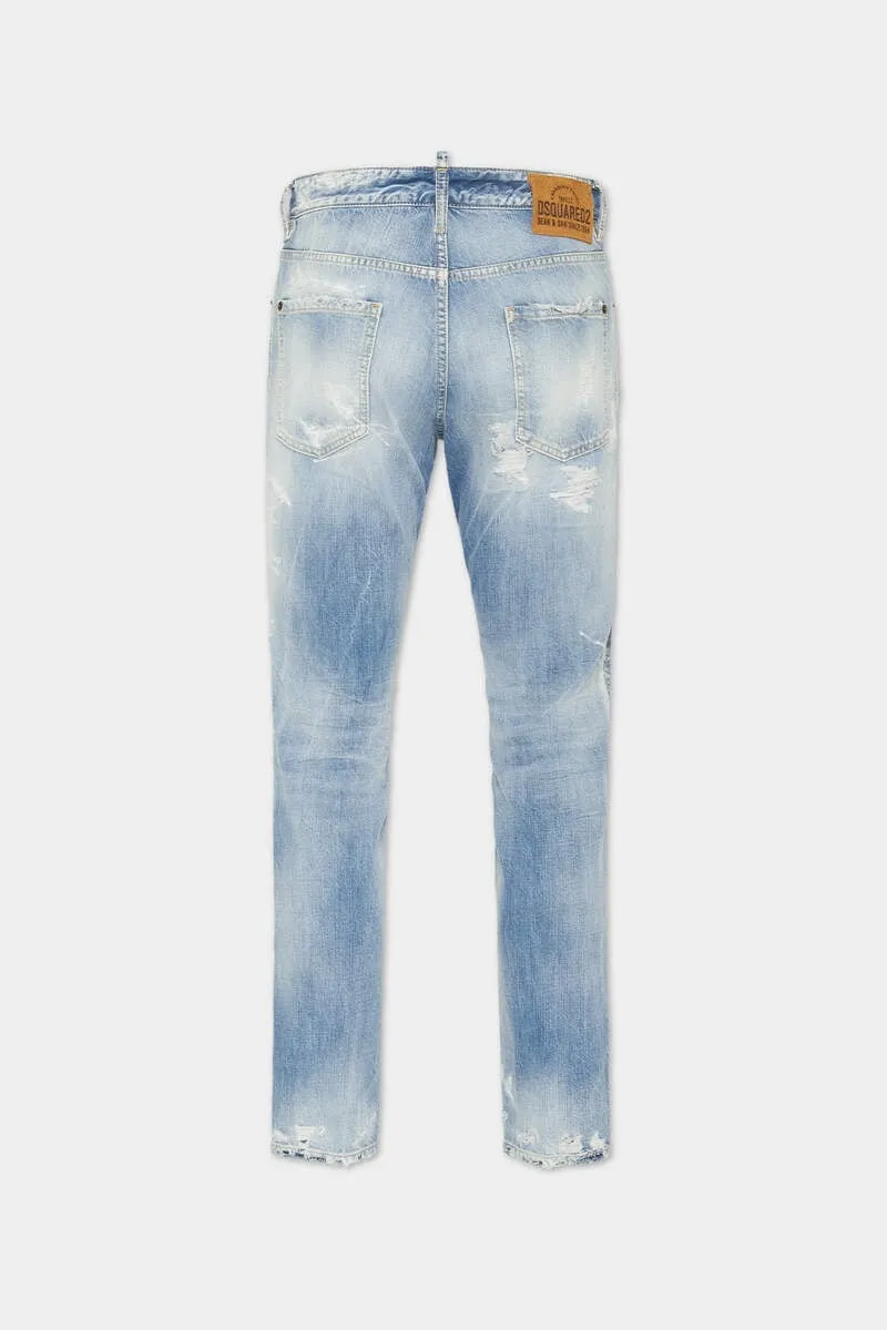 Light Ripped Wash Cool Guy Jeans