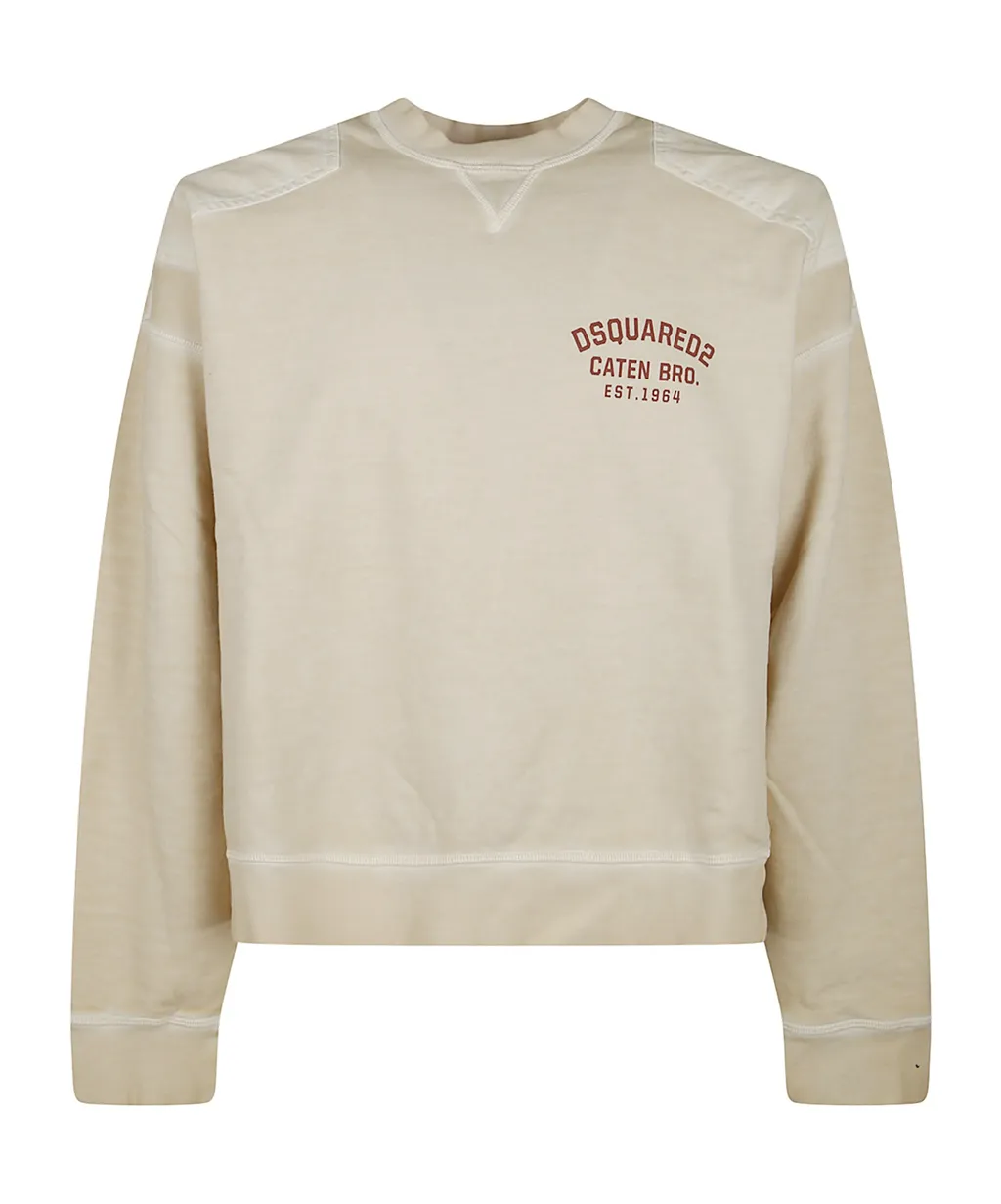 Supernegative Dyed Cipro Loose Fit Sweatshirt