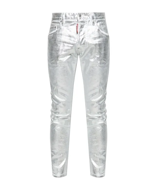Logo Patch Skinny Jeans