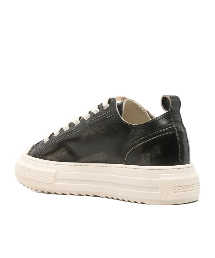 Platform Lace-Up Sneakers