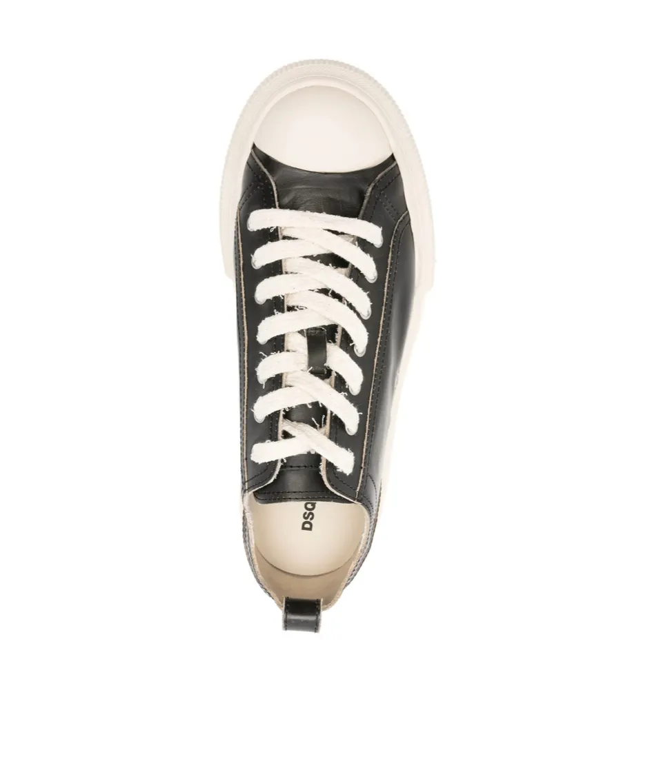 Platform Lace-Up Sneakers