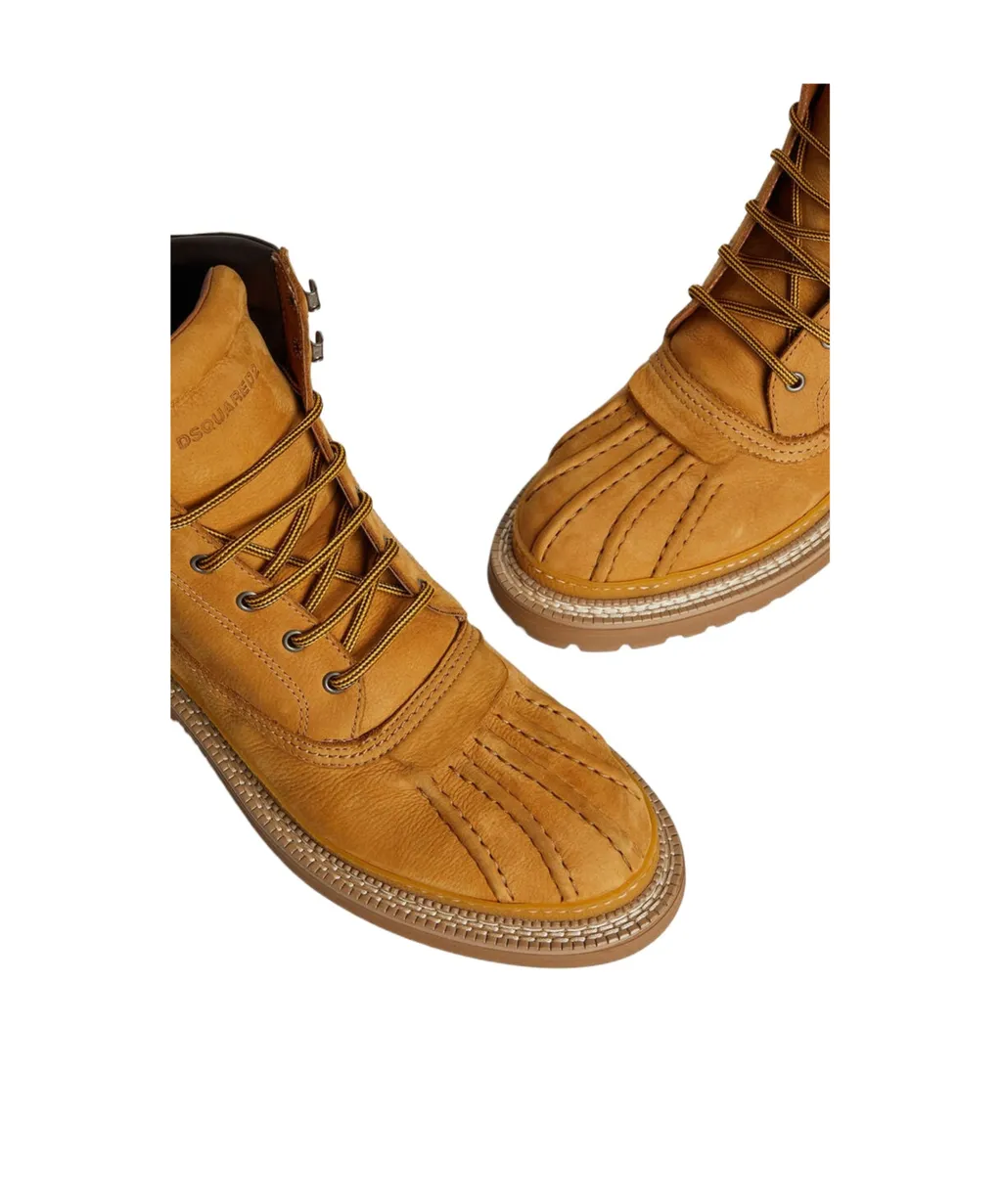 Lace-Up Hiking Boots